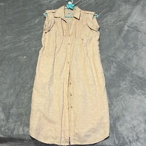 Linen Dress Gap 1969 nwot
